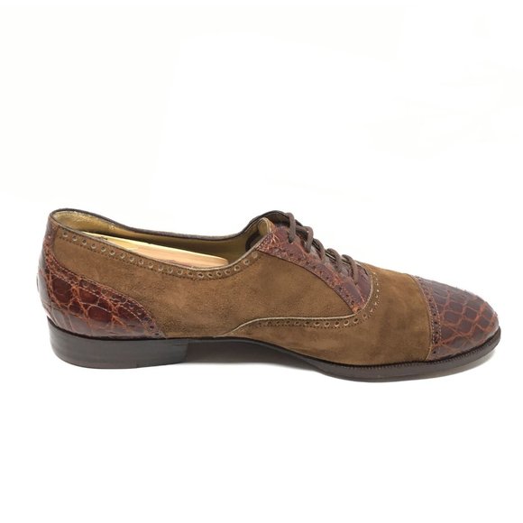 Bragano Cole Haan Oxfords Shoes Size 10 Crocodile main image 7
